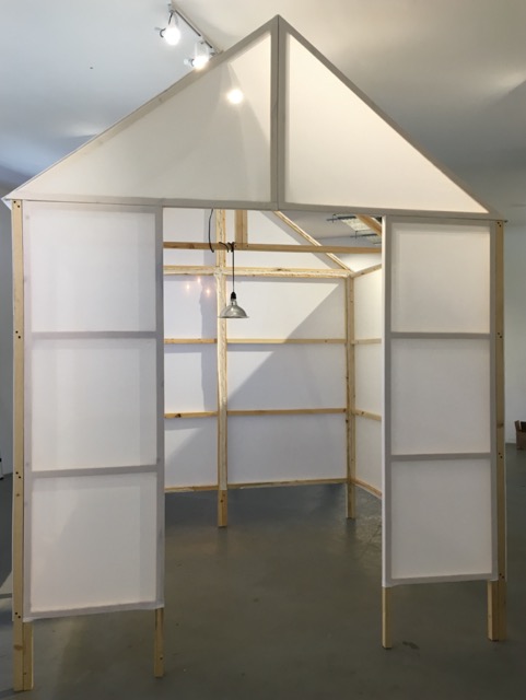 Shelter II, for Migrations, Sanitary Tortilla Factory Gallery, March, 2018