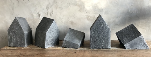 5 Forms, cast iron, 2019, $2500